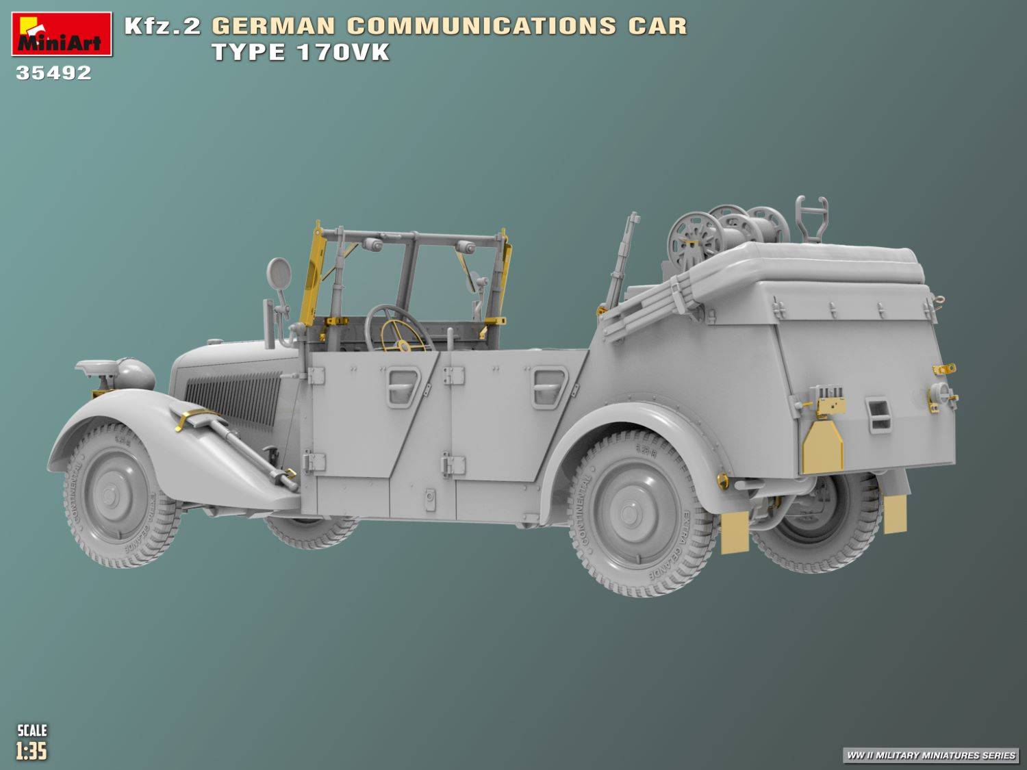 Kfz.2 GERMAN COMMUNICATIONS CAR TYPE 170VK – Image 10