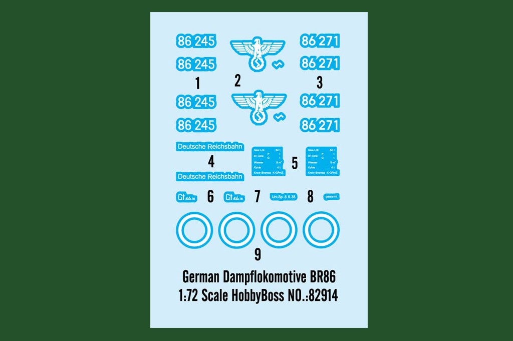 German Dampflokomotive BR86 – Image 2