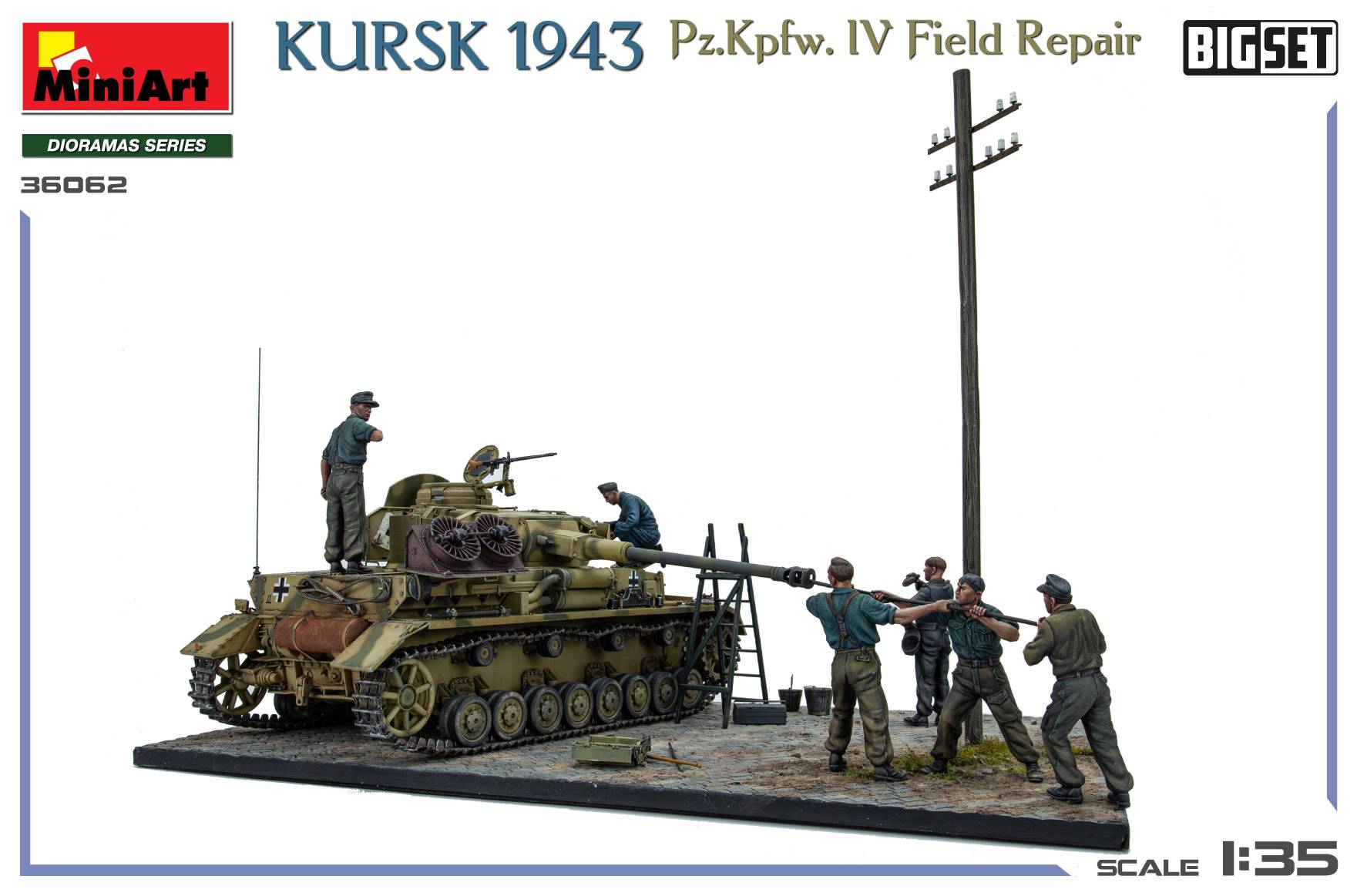 KURSK 1943 Pz.Kpfw. IV Field Repair BIG SET – Image 3