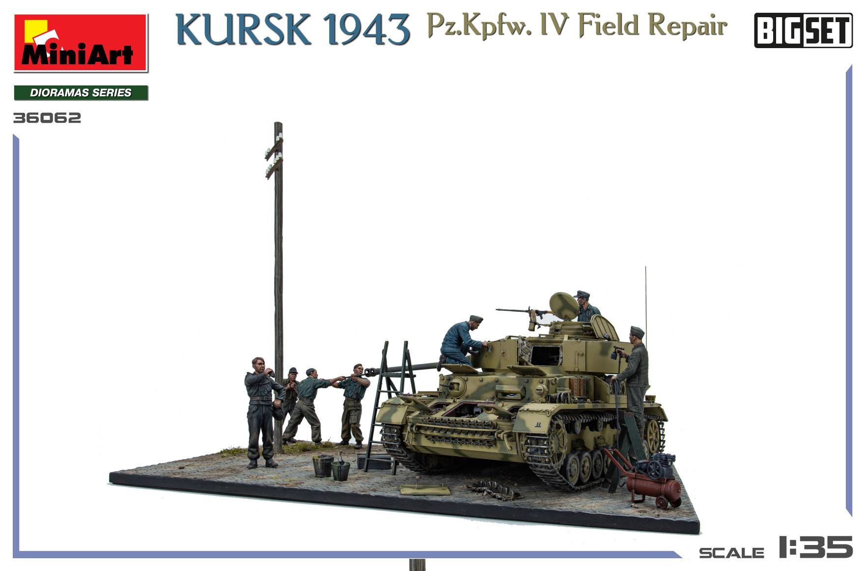KURSK 1943 Pz.Kpfw. IV Field Repair BIG SET – Image 4