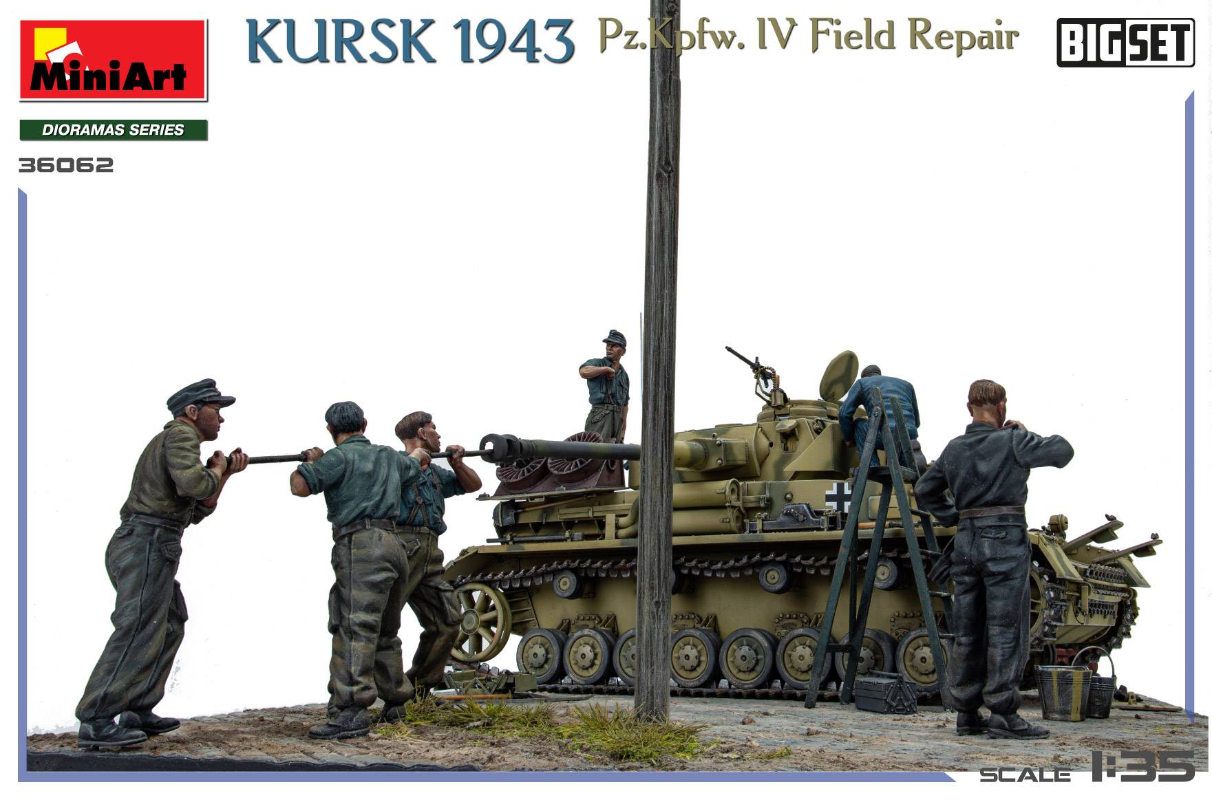 KURSK 1943 Pz.Kpfw. IV Field Repair BIG SET – Image 5