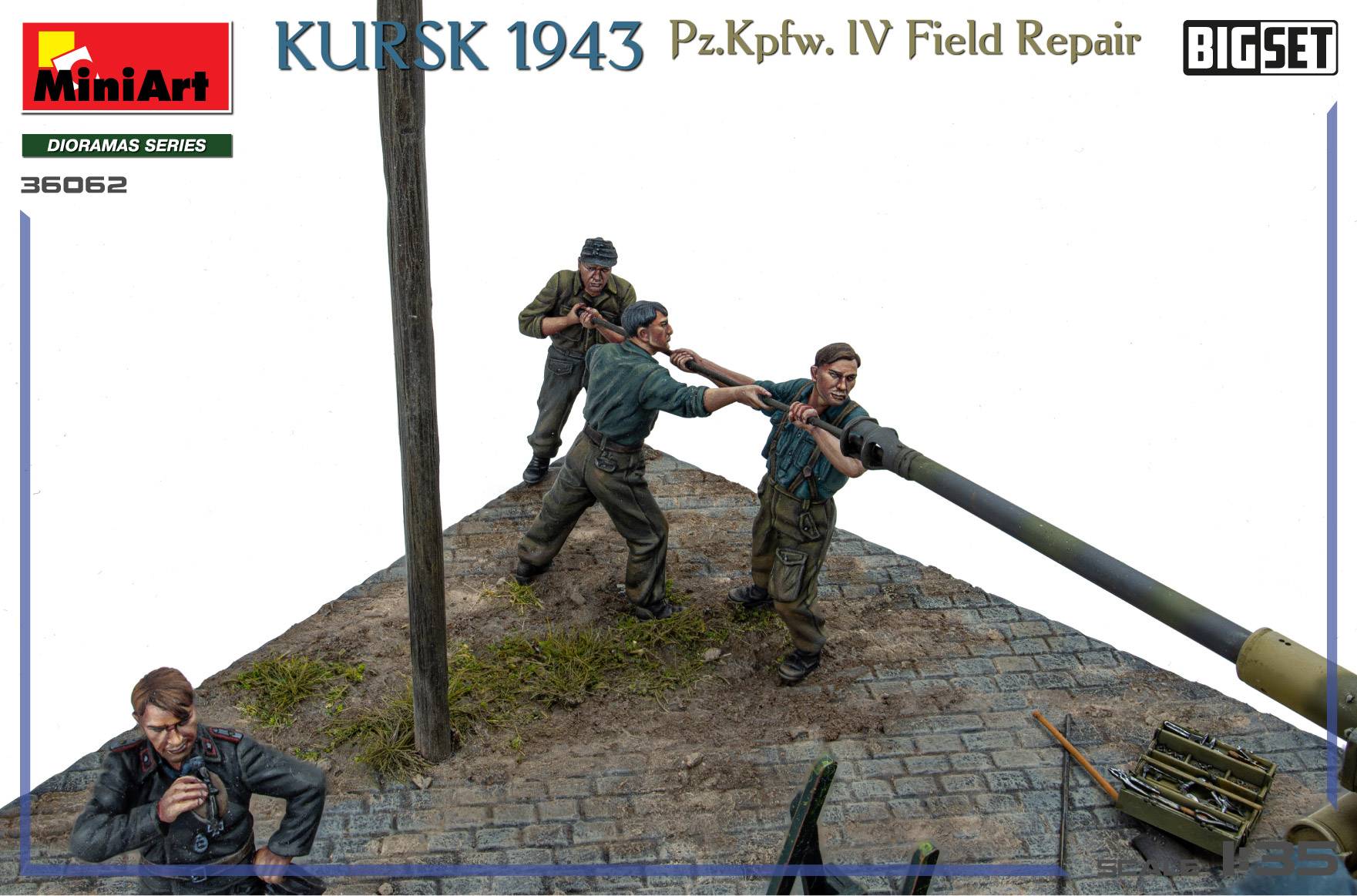 KURSK 1943 Pz.Kpfw. IV Field Repair BIG SET – Image 7