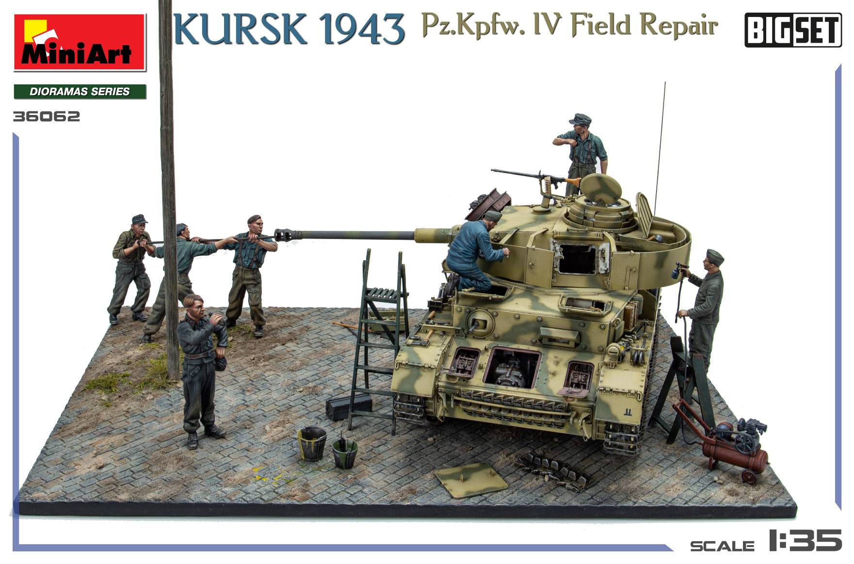 KURSK 1943 Pz.Kpfw. IV Field Repair BIG SET – Image 11