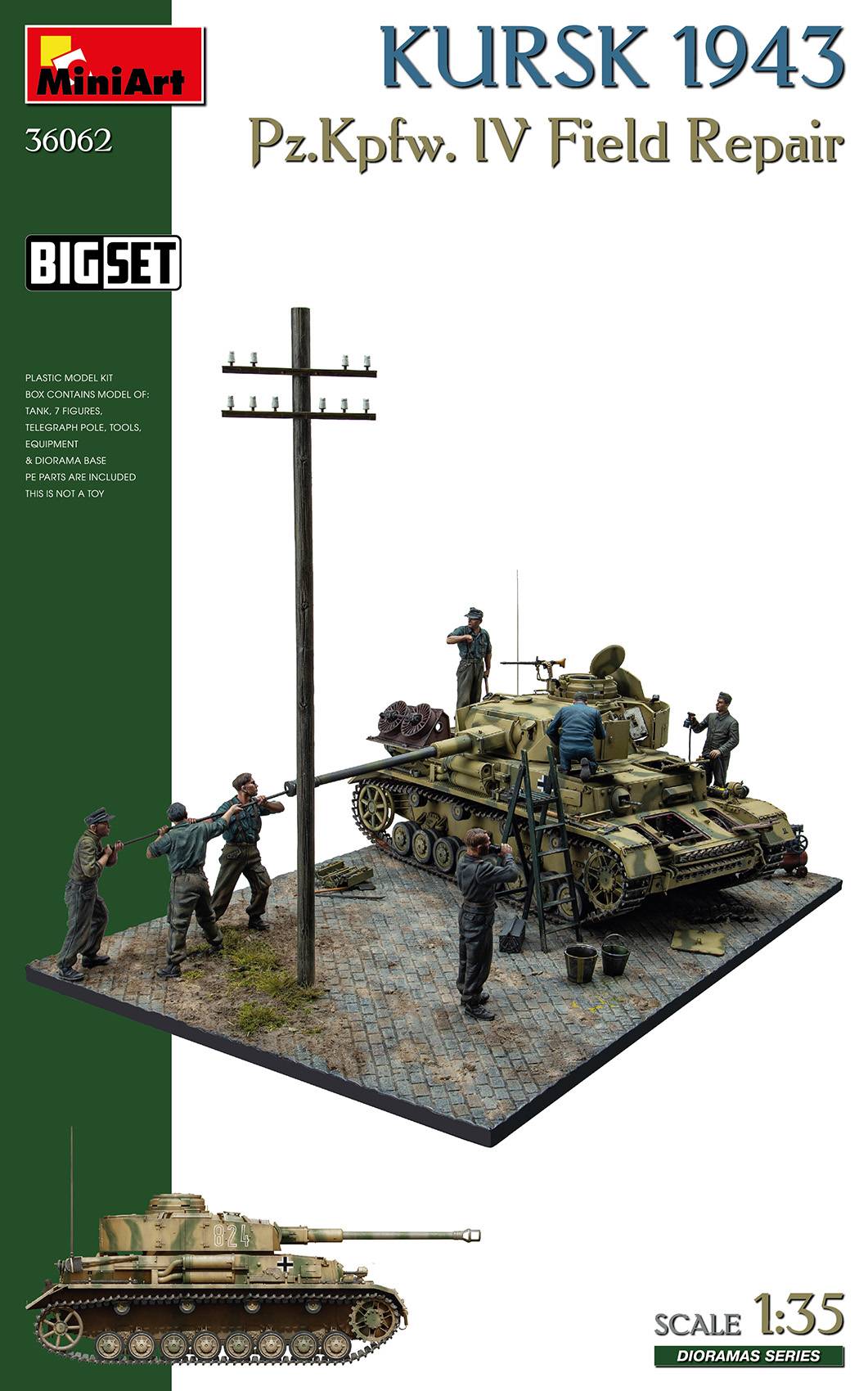 KURSK 1943 Pz.Kpfw. IV Field Repair BIG SET