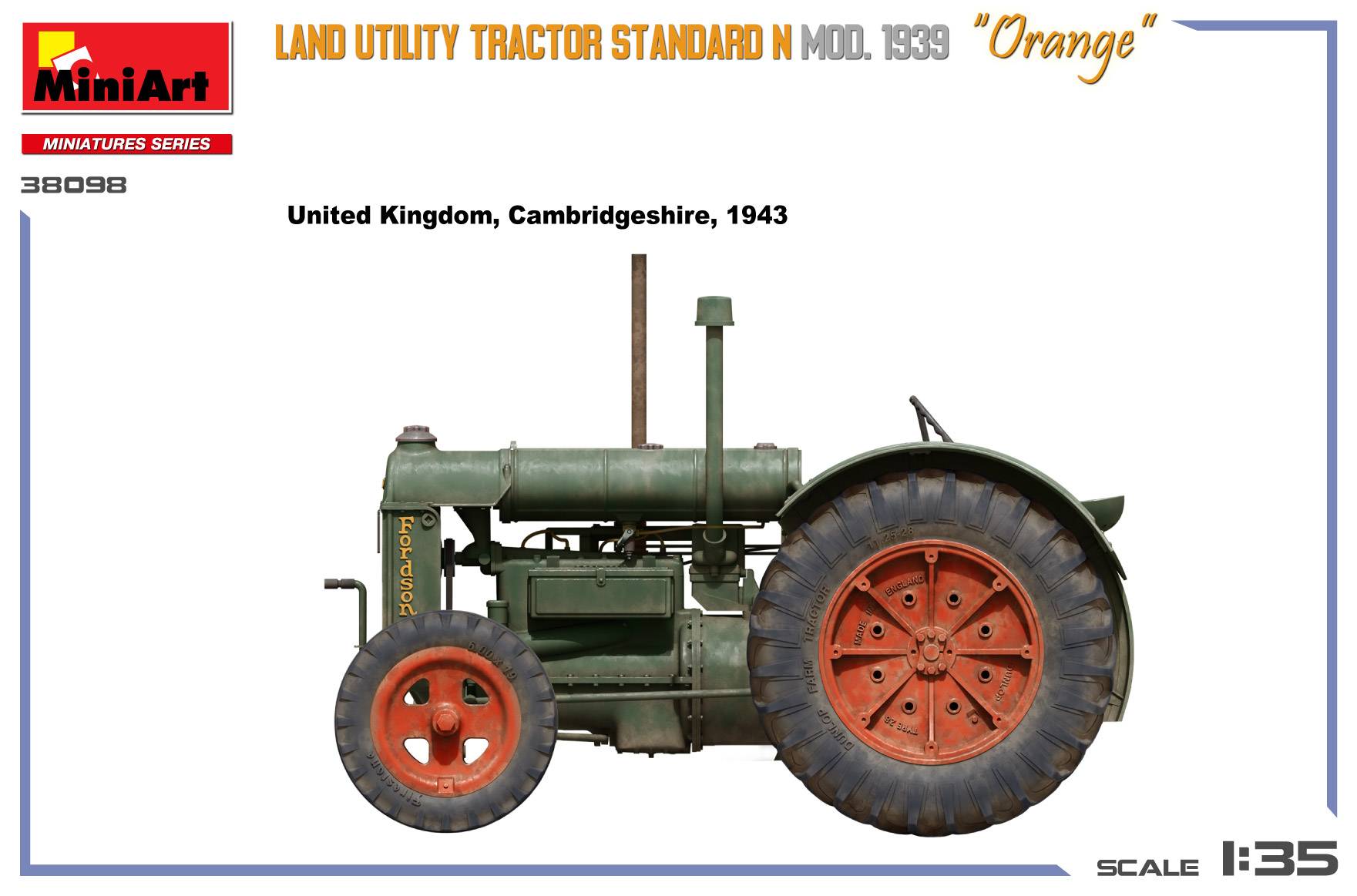 LAND UTILITY TRACTOR STANDARD N “Orange” MOD. 1939 – Image 6