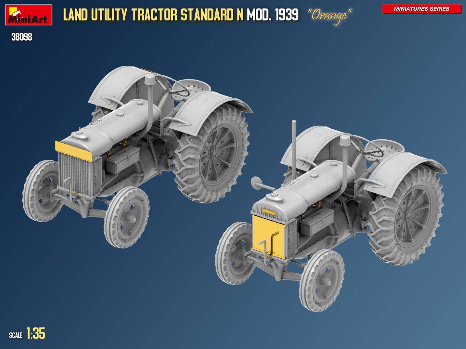 LAND UTILITY TRACTOR STANDARD N “Orange” MOD. 1939 – Image 10
