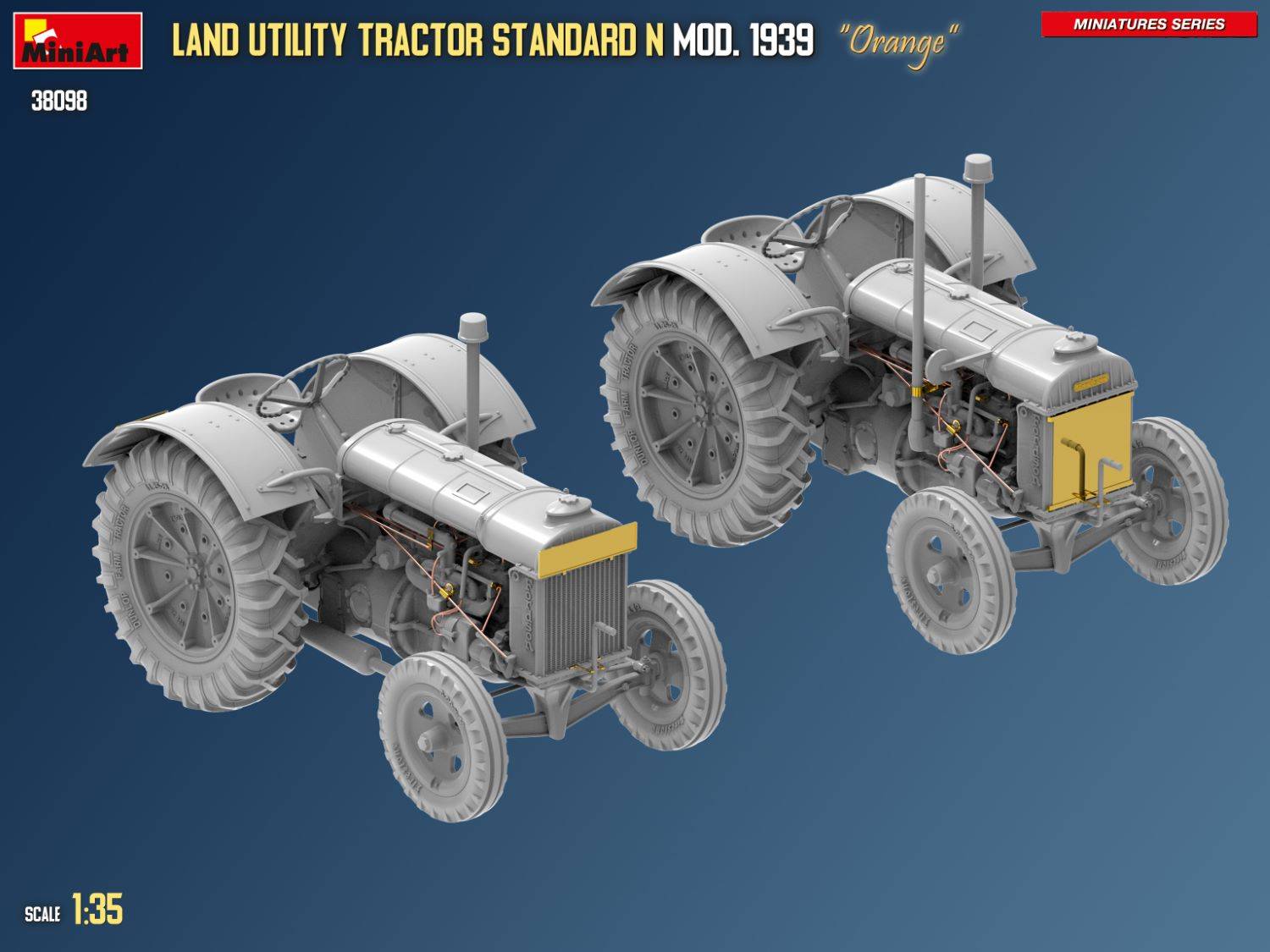 LAND UTILITY TRACTOR STANDARD N “Orange” MOD. 1939 – Image 11