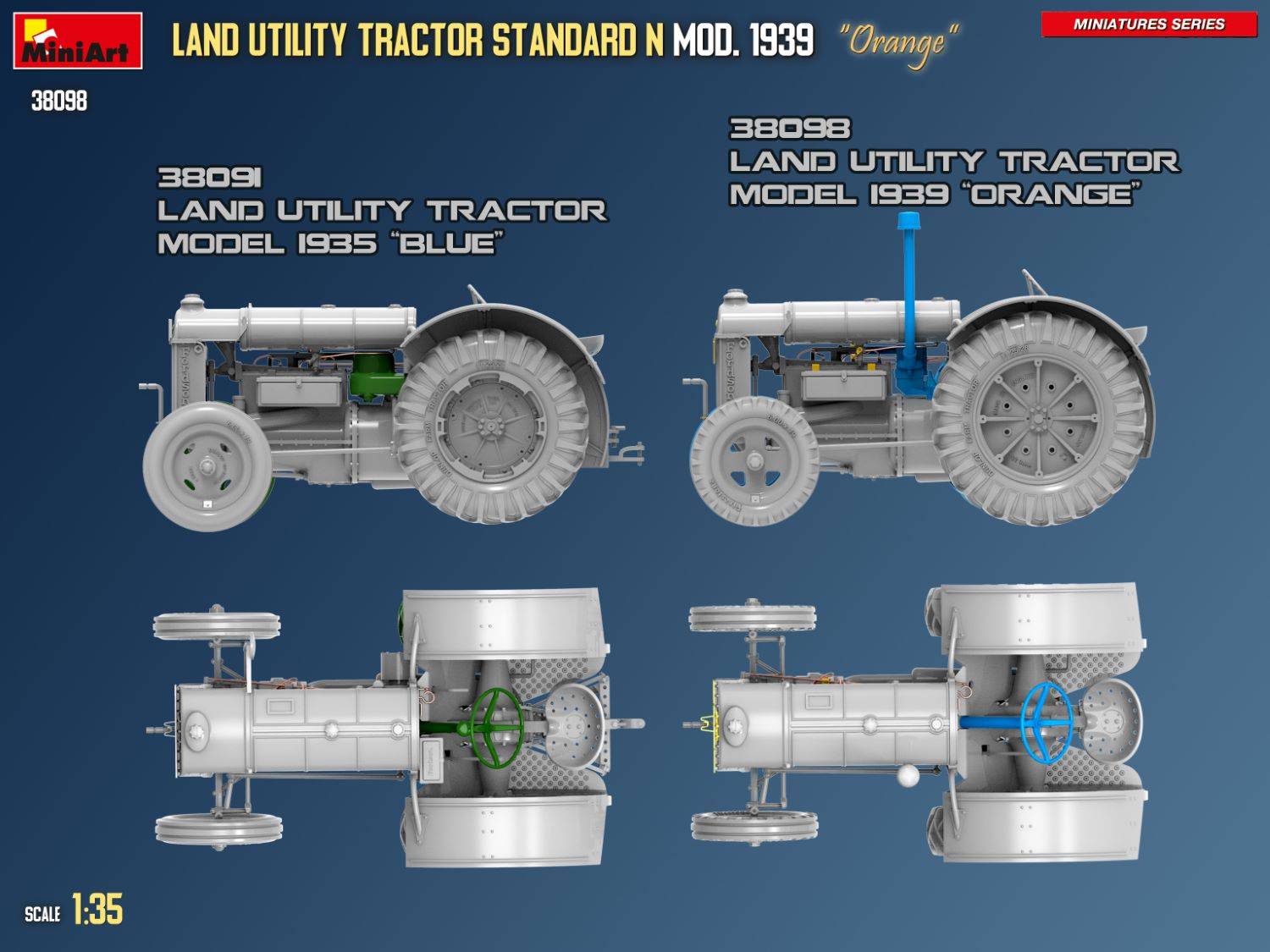 LAND UTILITY TRACTOR STANDARD N “Orange” MOD. 1939 – Image 14