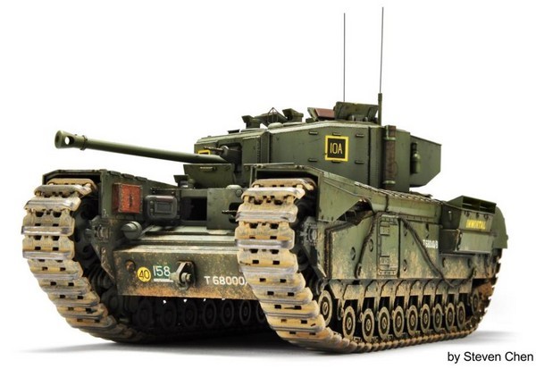 Churchill Mk.III with QF 75mm MK.V gun – Image 2