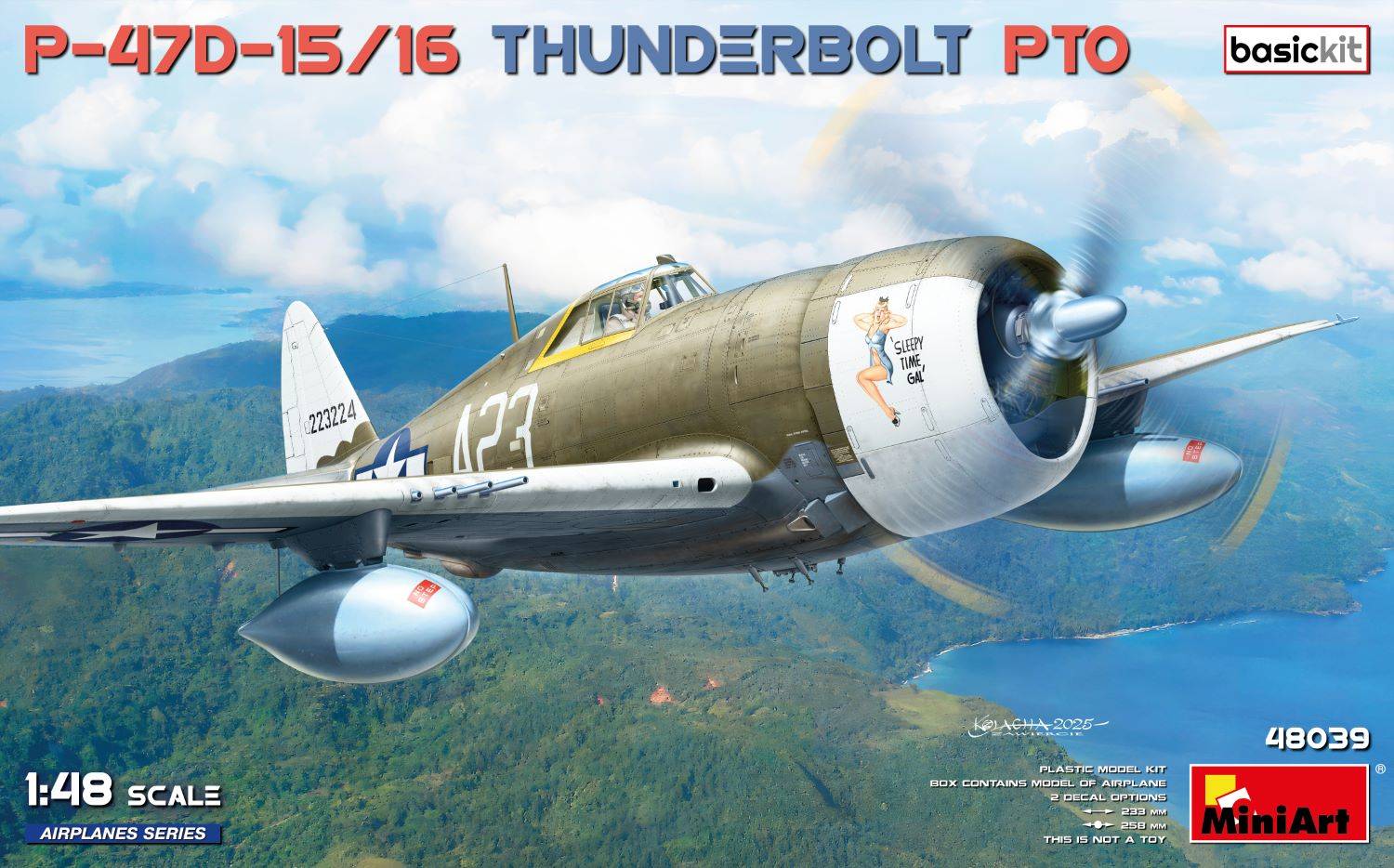 P-47D-15/16 THUNDERBOLT. PTO BASIC KIT