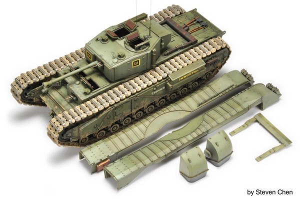 Churchill Mk.III with QF 75mm MK.V gun – Image 3