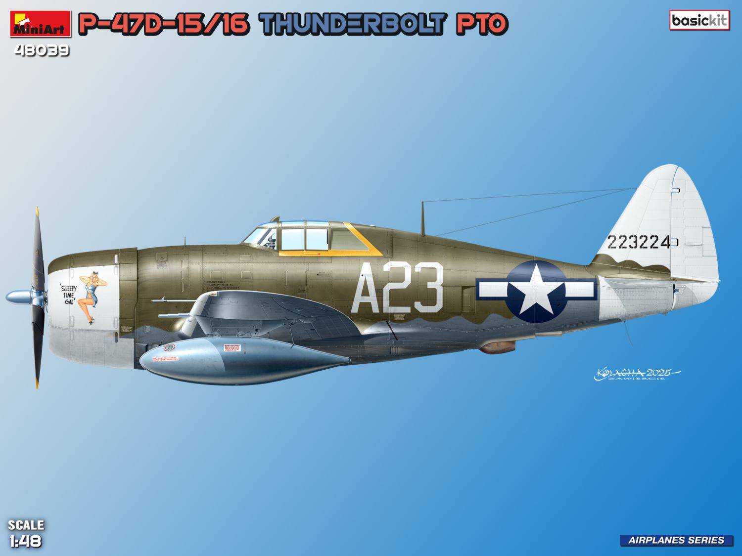 P-47D-15/16 THUNDERBOLT. PTO BASIC KIT – Image 3