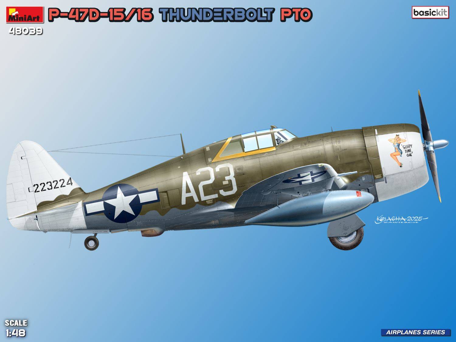 P-47D-15/16 THUNDERBOLT. PTO BASIC KIT – Image 4
