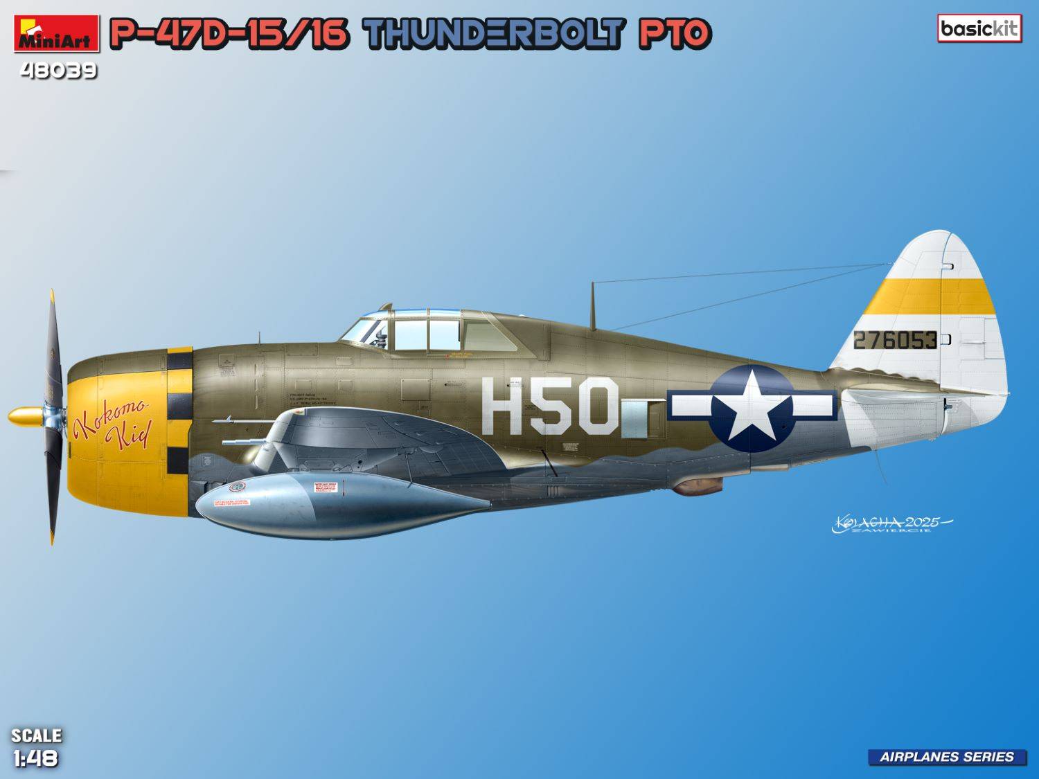 P-47D-15/16 THUNDERBOLT. PTO BASIC KIT – Image 5