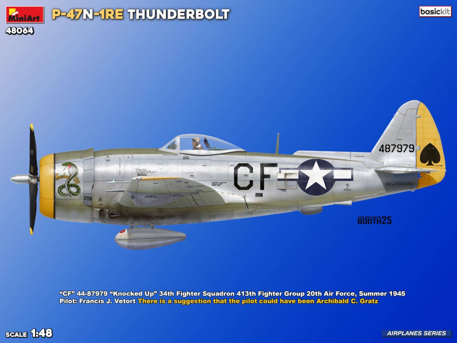 P-47N-1RE THUNDERBOLT BASIC KIT – Image 14