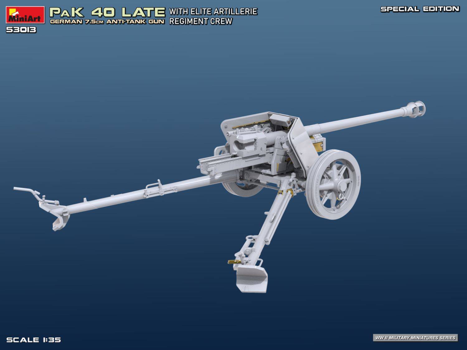 German 7.5cm PaK 40 Late w/Elite Artillerie Regiment Crew SPECIAL EDITION – Image 9