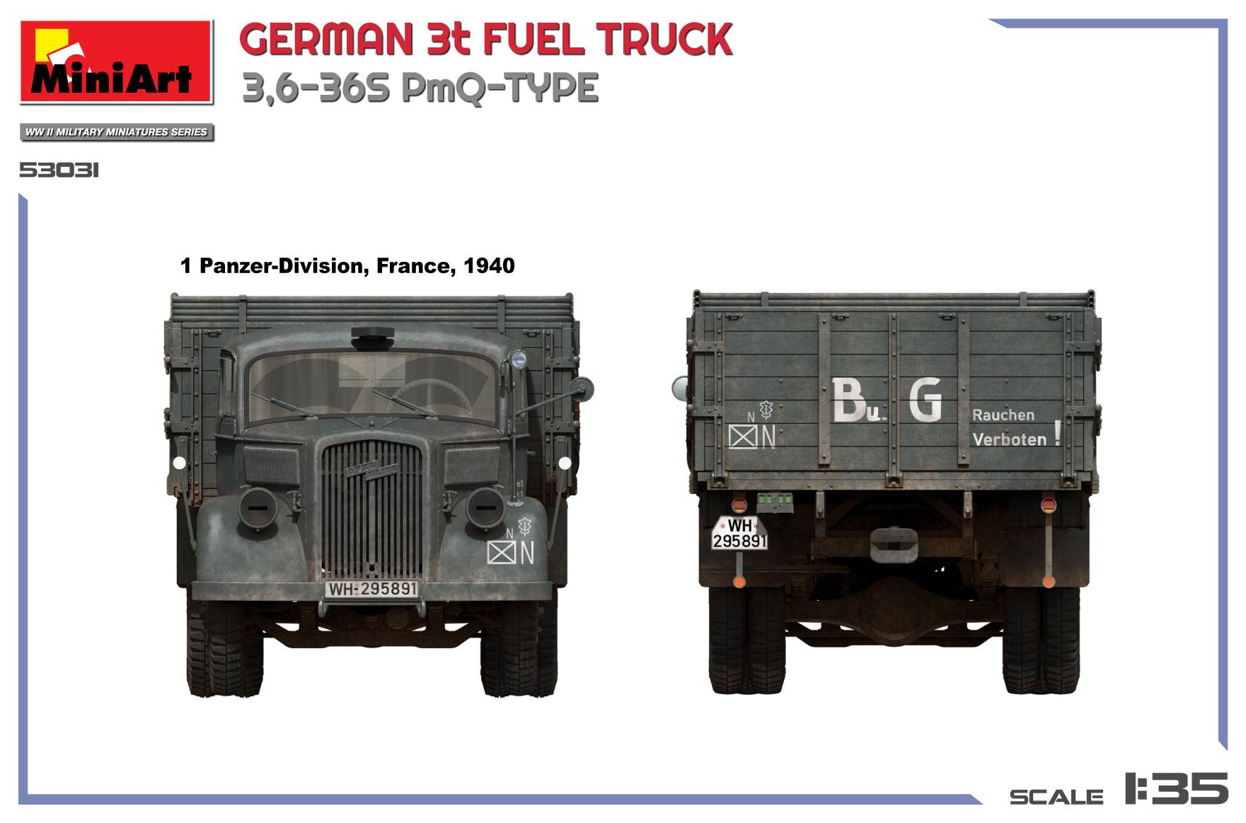 GERMAN 3t FUEL TRUCK 3,6-36S PmQ-TYPE – Image 4