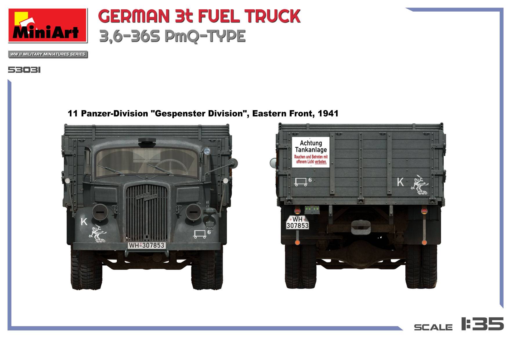 GERMAN 3t FUEL TRUCK 3,6-36S PmQ-TYPE – Image 6