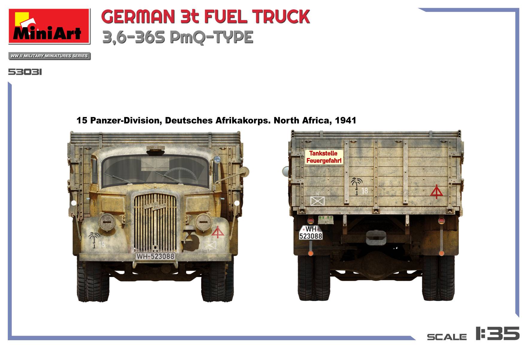 GERMAN 3t FUEL TRUCK 3,6-36S PmQ-TYPE – Image 8