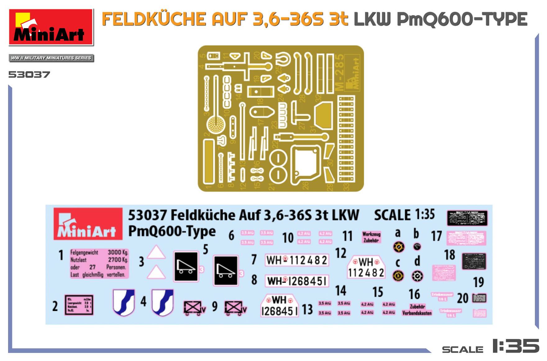 FELDKÜCHE AUF 3,6-36S 3t LKW PmQ600-TYPE – Image 4
