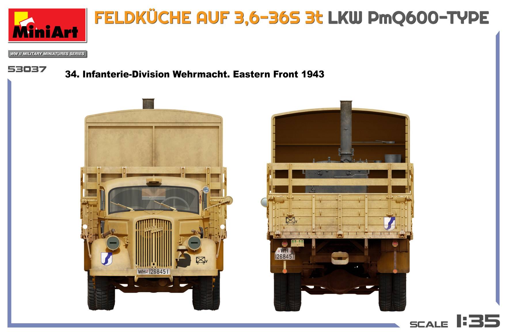 FELDKÜCHE AUF 3,6-36S 3t LKW PmQ600-TYPE – Image 6