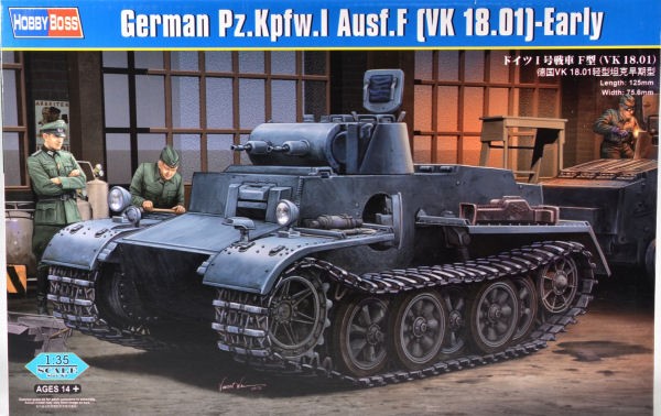 German Pz.kpfw.I Ausf.F (VK18.01)-Early