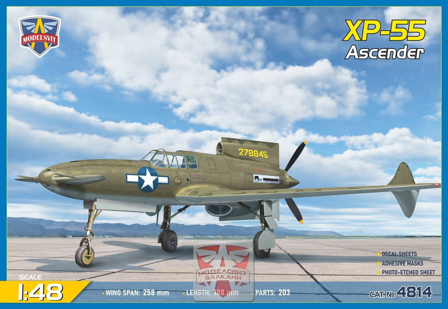 XP-55 Ascender 1st prototype