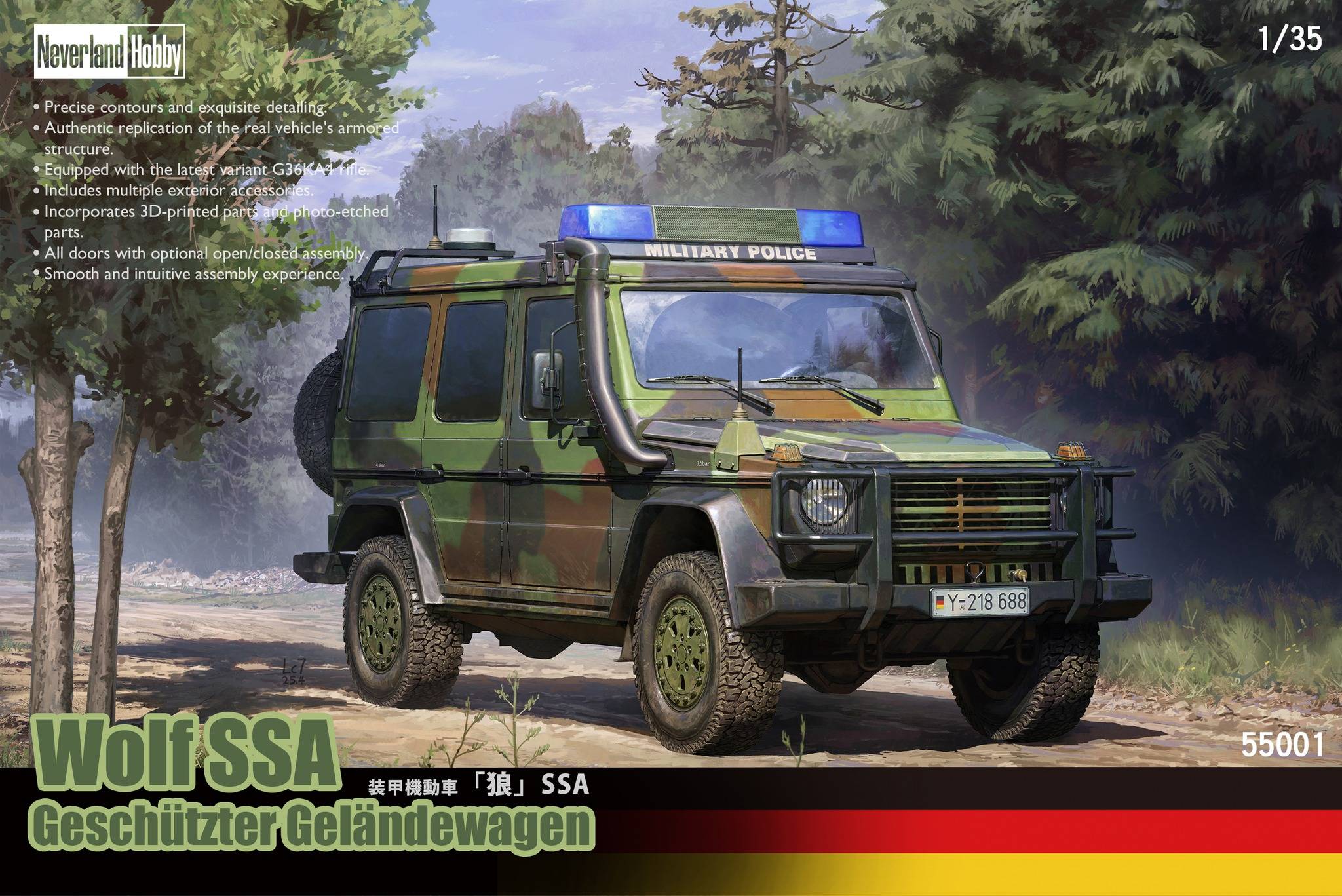 Wolf SSA - Geschützter Geländewagen