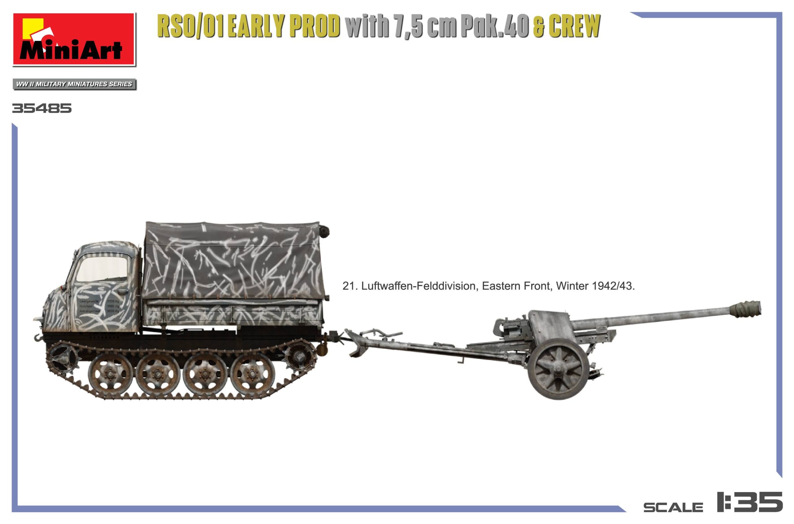 RSO/01 EARLY PROD with 7,5 cm Pak.40 & CREW – Image 3