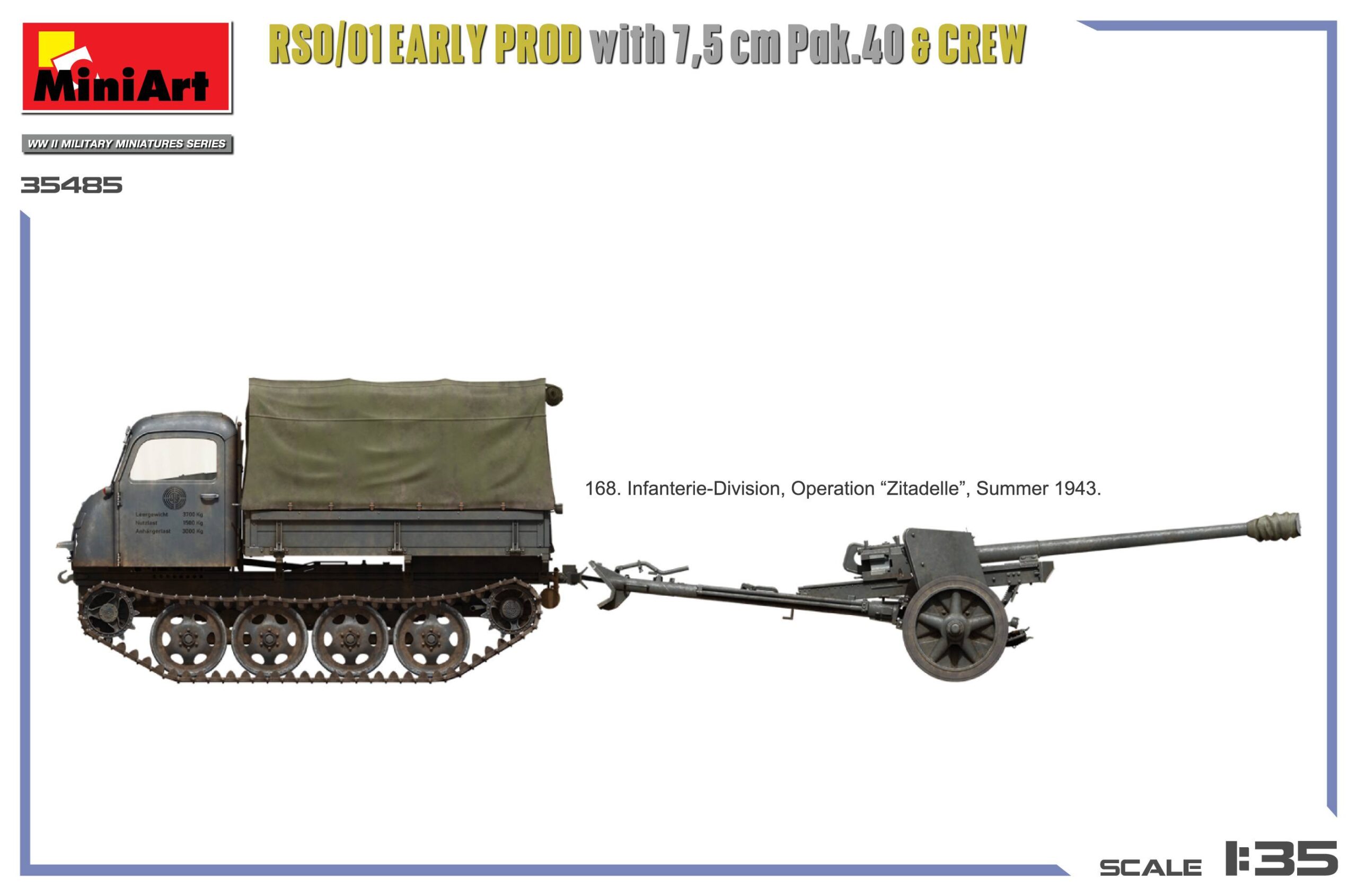 RSO/01 EARLY PROD with 7,5 cm Pak.40 & CREW – Image 6