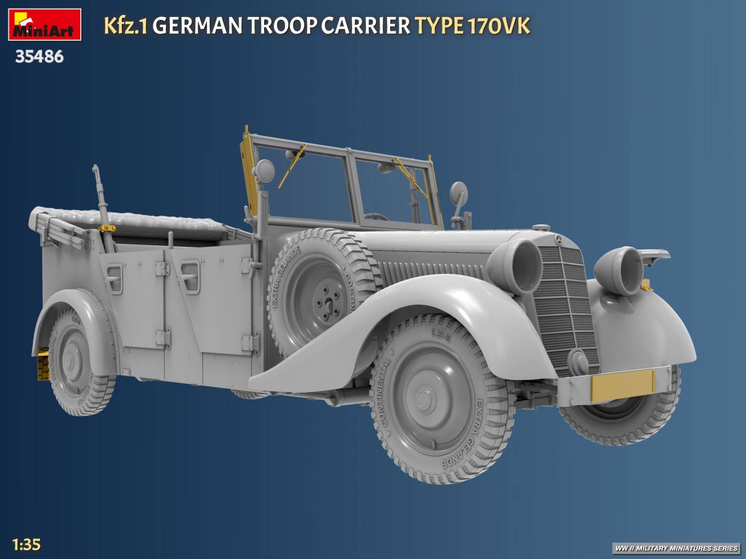 Kfz.1 German Troop Carrier Type 170VK – Image 3