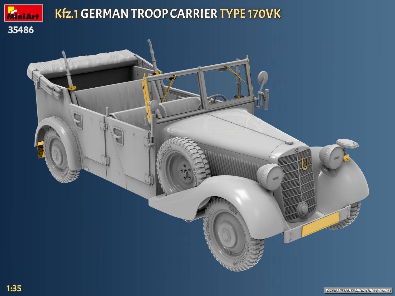 Kfz.1 German Troop Carrier Type 170VK – Image 5