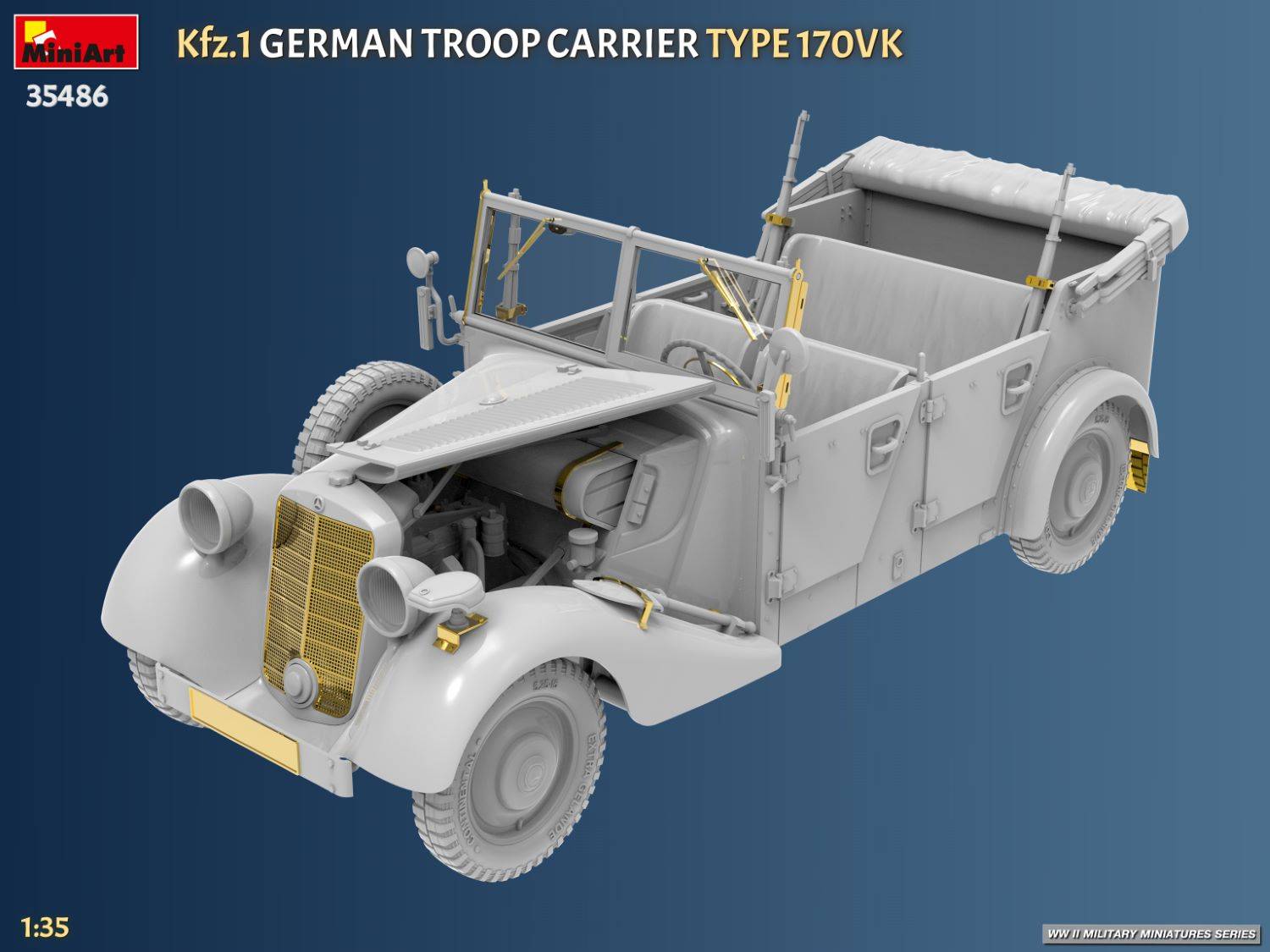 Kfz.1 German Troop Carrier Type 170VK – Image 6
