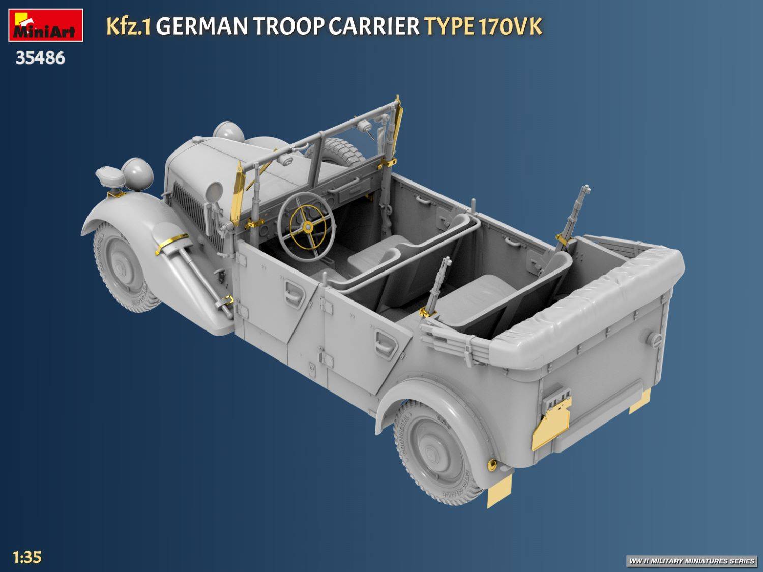 Kfz.1 German Troop Carrier Type 170VK – Image 7