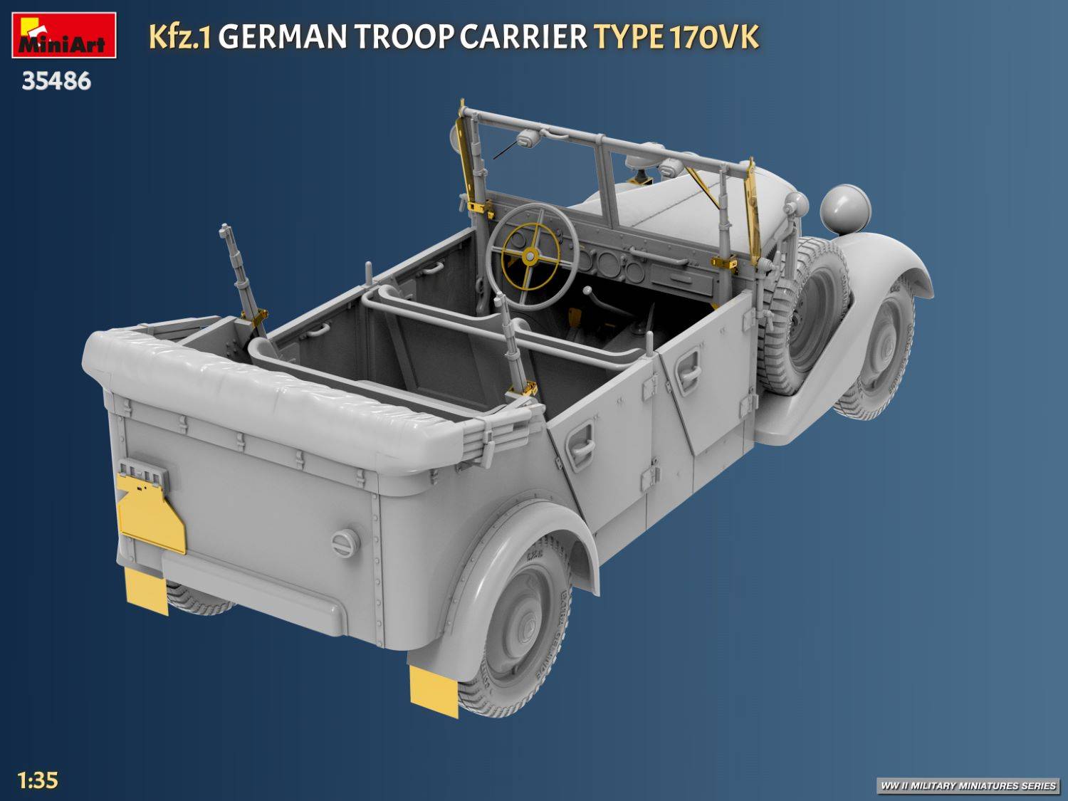 Kfz.1 German Troop Carrier Type 170VK – Image 8