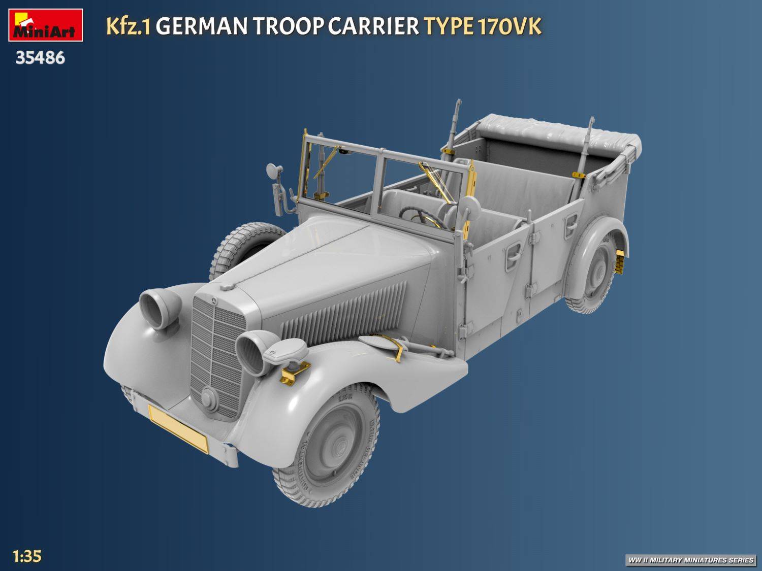 Kfz.1 German Troop Carrier Type 170VK – Image 9
