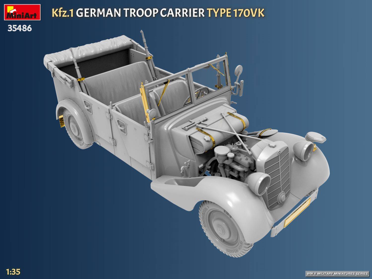 Kfz.1 German Troop Carrier Type 170VK – Image 10