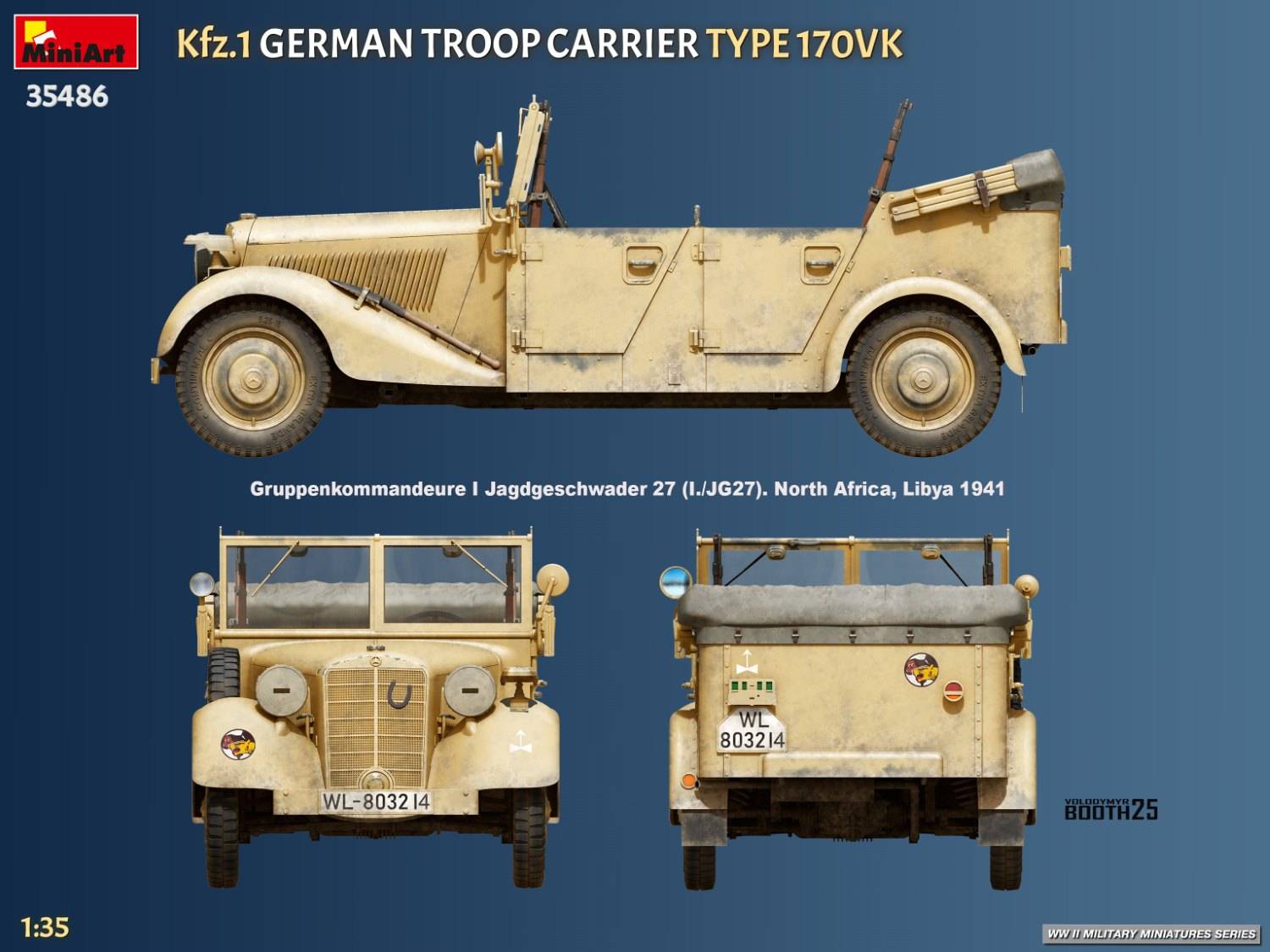 Kfz.1 German Troop Carrier Type 170VK – Image 13