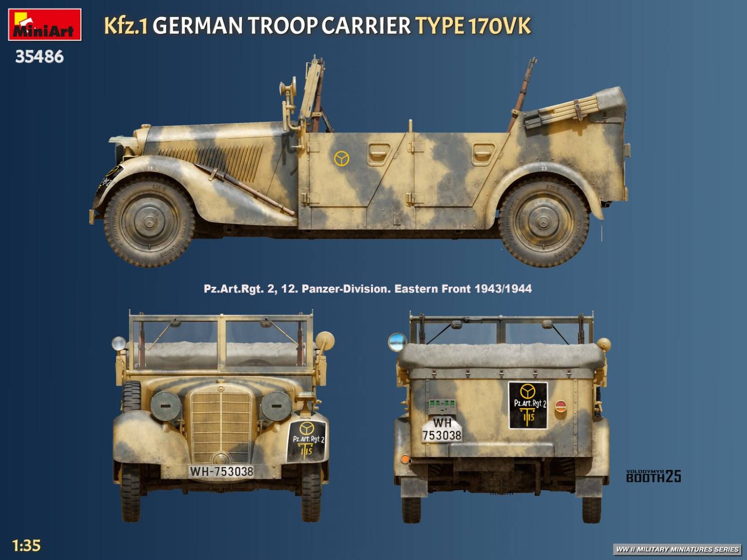 Kfz.1 German Troop Carrier Type 170VK – Image 15
