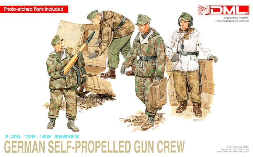 German Self-Propelled Gun Crew