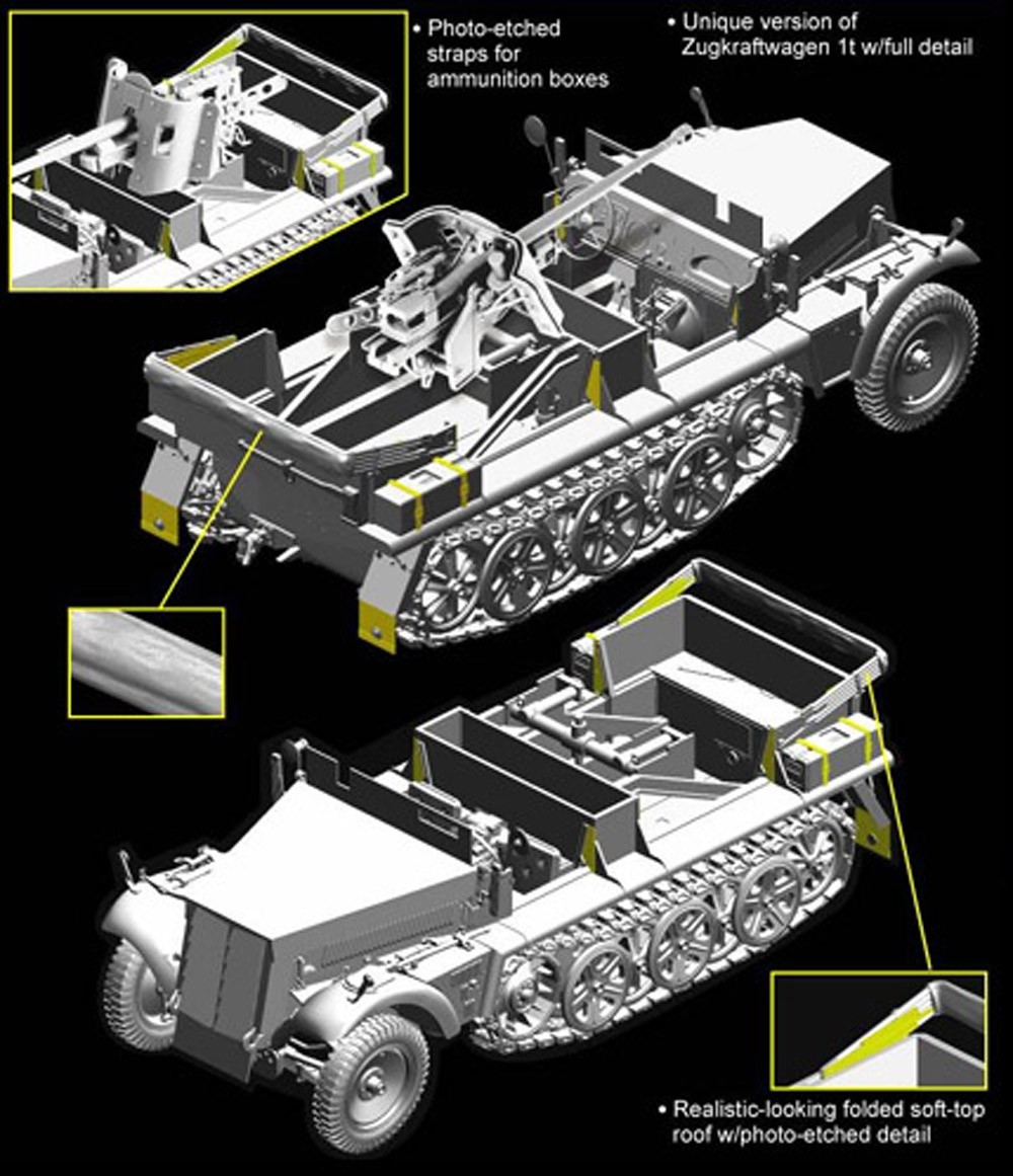 5cm PaK 38 (Sf) auf Zugkraftwagen 1t – Image 2