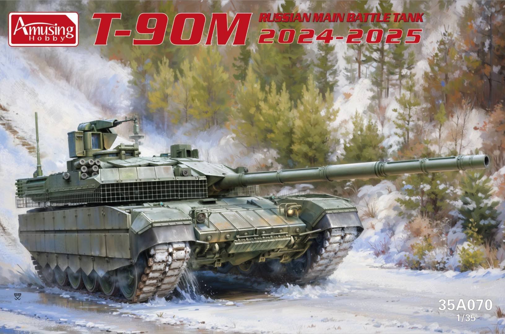 Russian Main Battle Tank T-90M 2024-2025