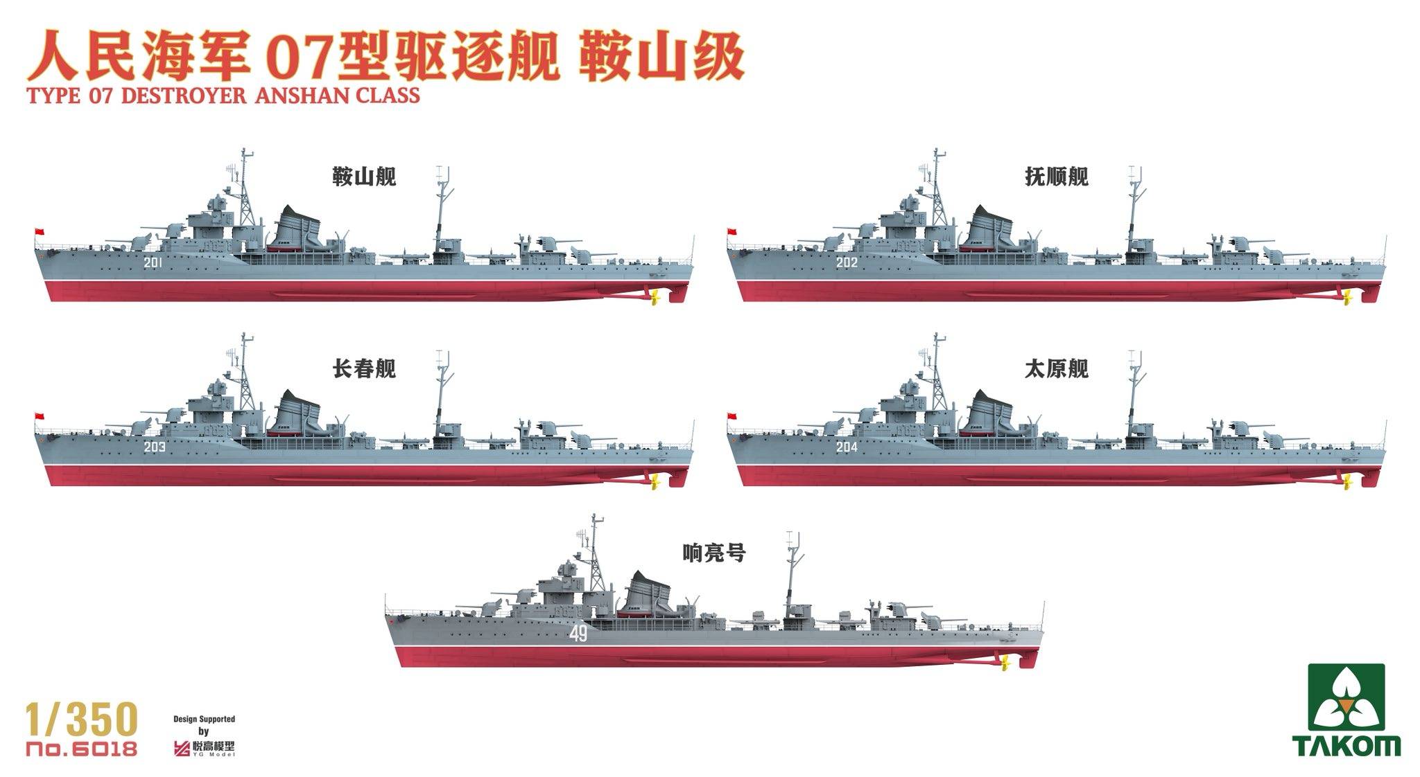 PLA NAVY Type 07 destroyer AnShan – Image 5