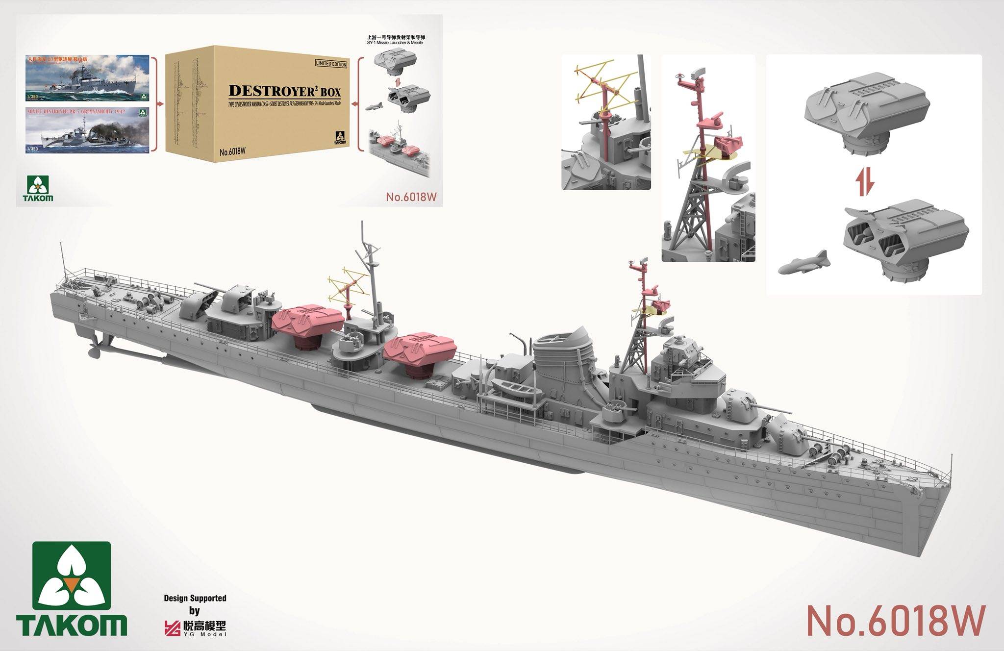 Destroyers² Box - Anshan Class + Soviet PR.7+Bonus – Image 2
