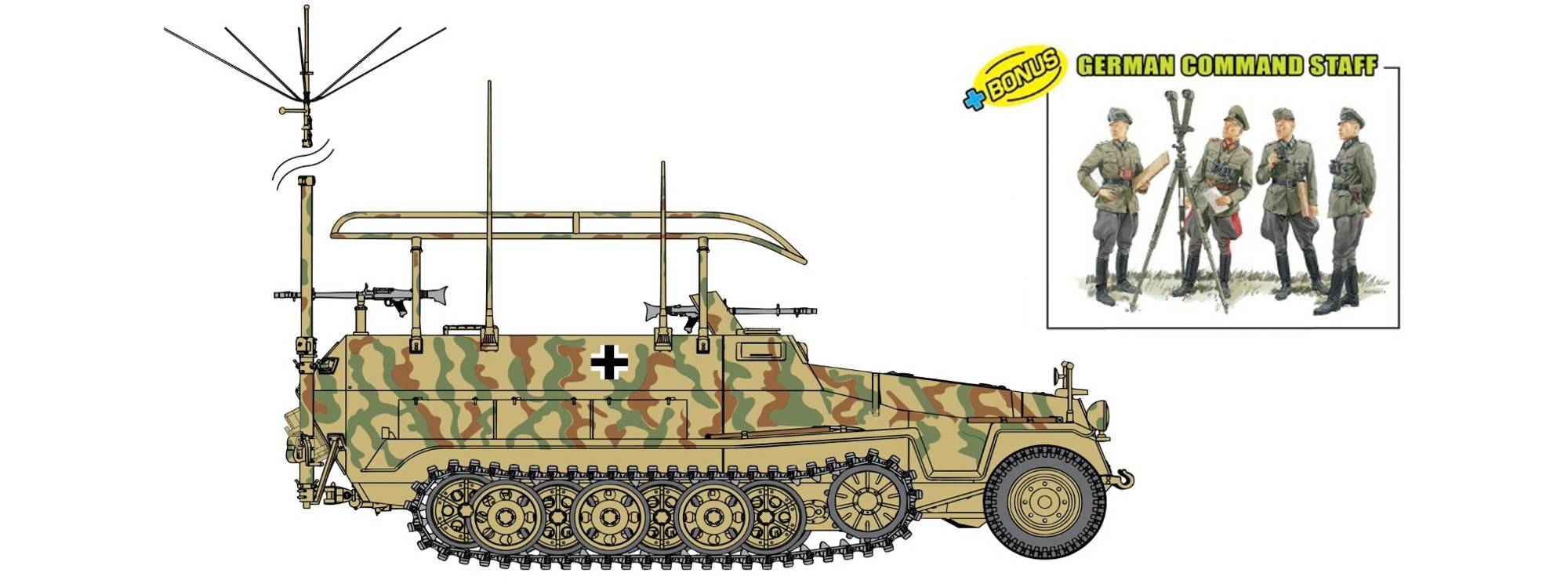 Sd.Kfz.251/6 Ausf.C Command Vehicle – Image 2