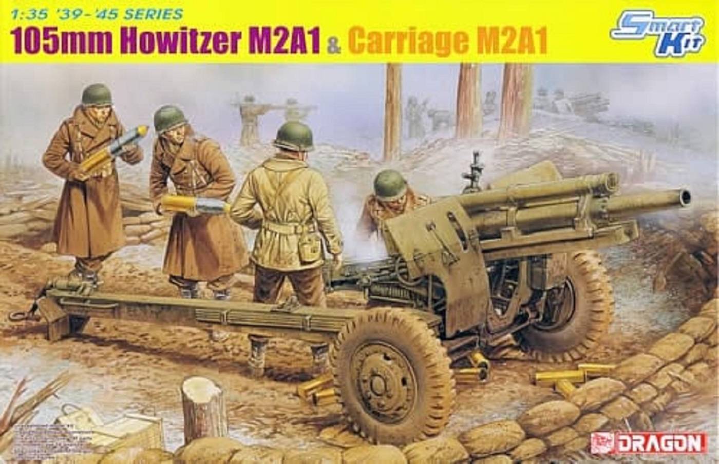 105mm Howitzer M2A1 & Carriage M2A1