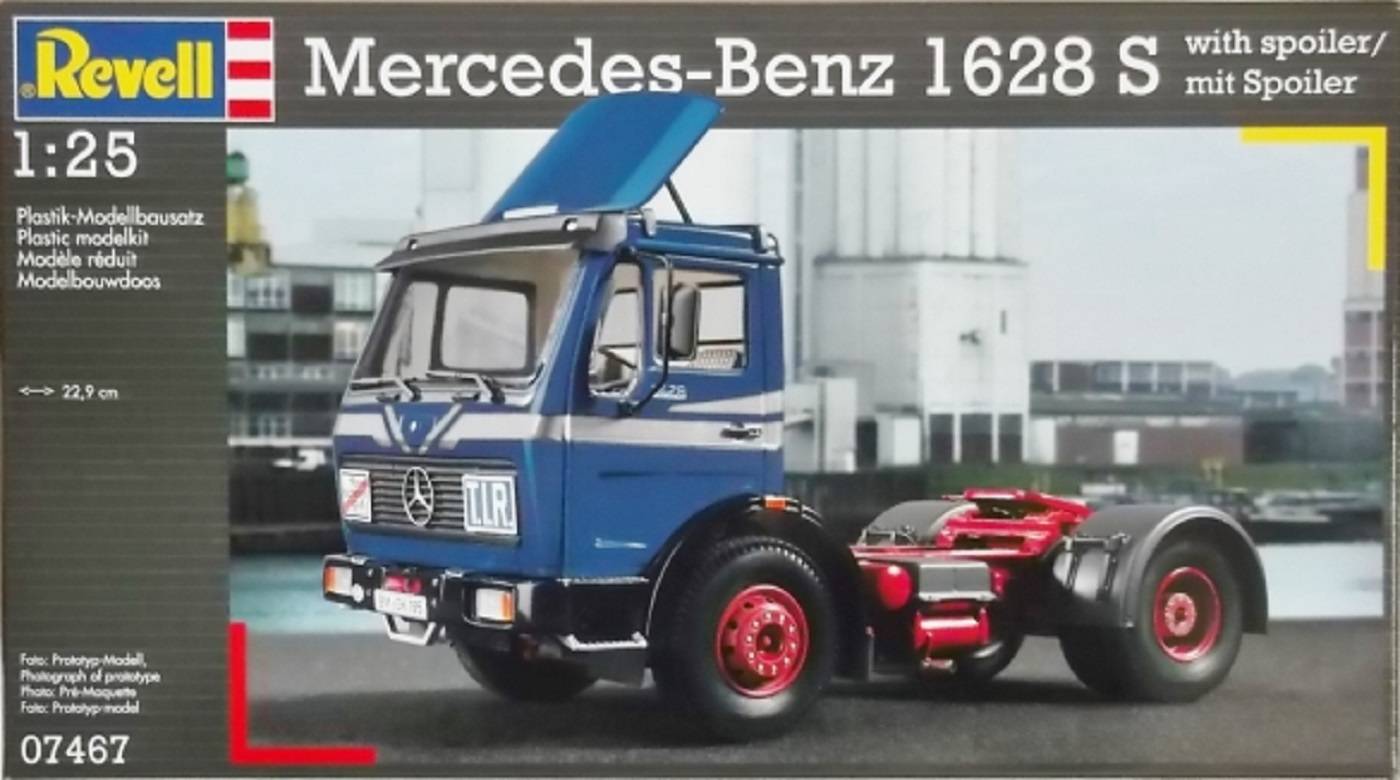 Mercedes Benz 1628 S with spoiler