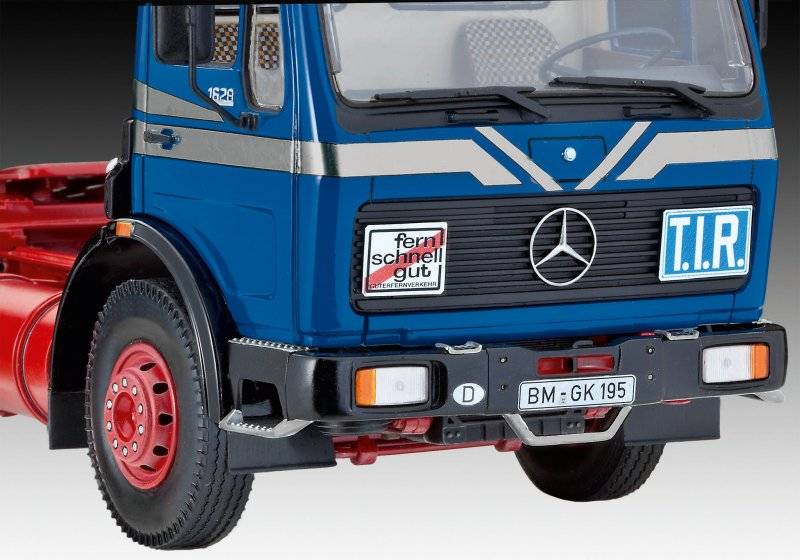 Mercedes Benz 1628 S with spoiler – Image 7