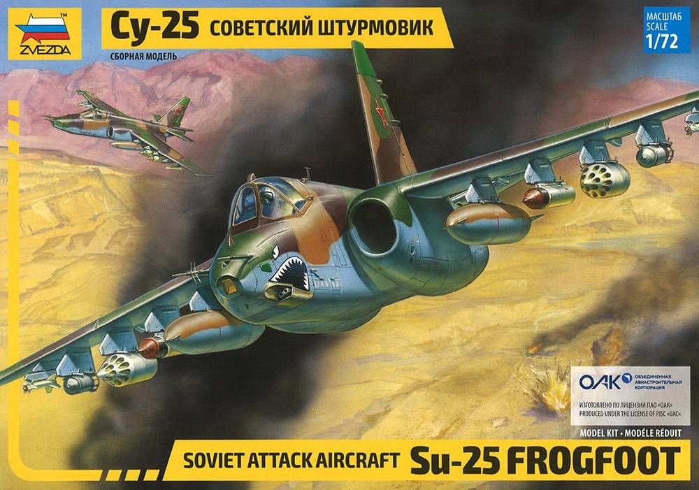 Soviet Attack Aircraft Su-25 Frogtfoot