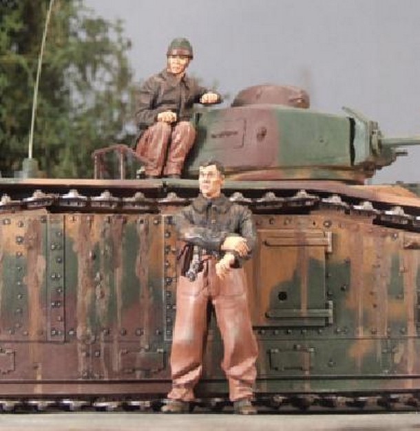 TANKISTE FRANCAIS pour CHAR B1 Bis 1940